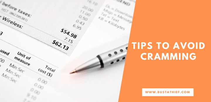 Tips To Avoid Cramming Tips To Avoid Cramming